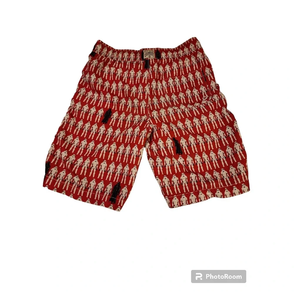 Star Wars Stormtrooper Shorts‎ Novelty Print Red Casual Size 14/16